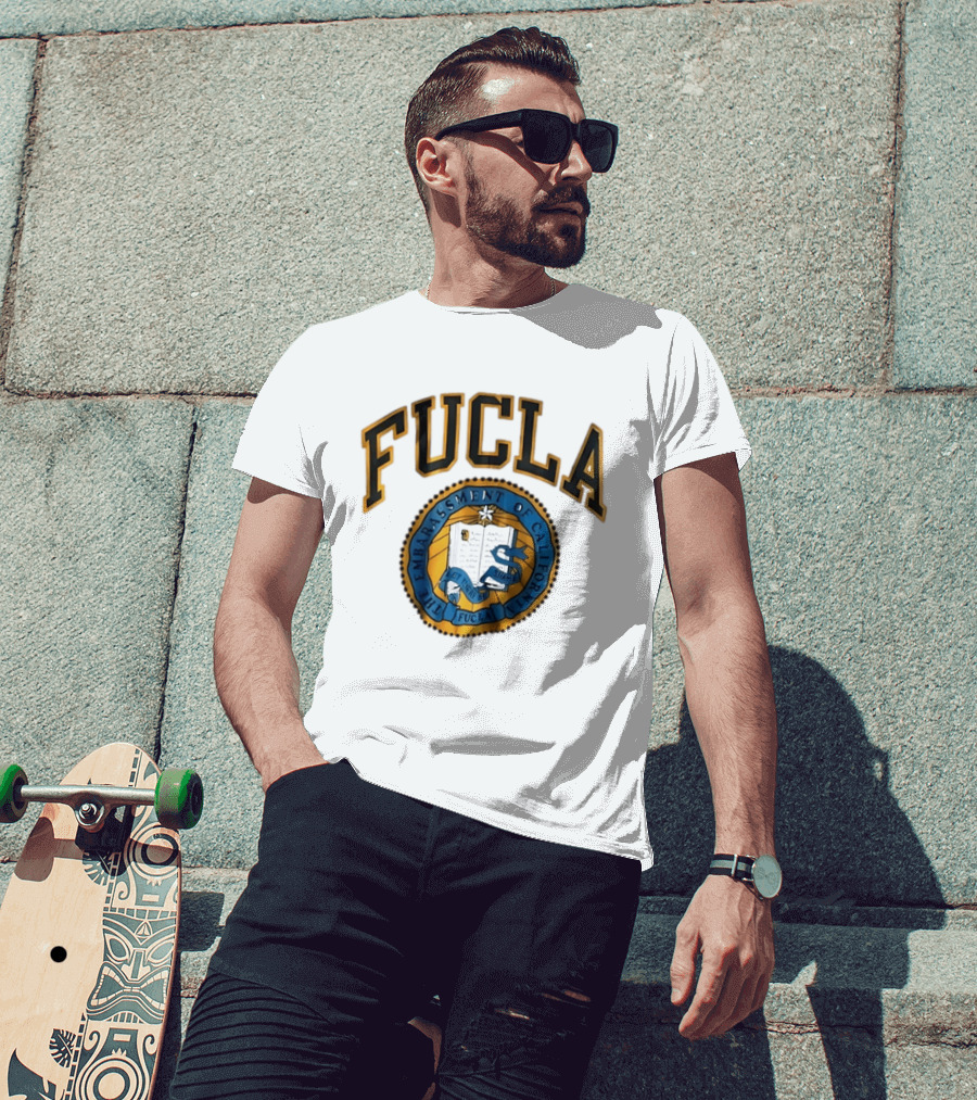 FUCLA The Embarrassment Of California Let There Be Shame T-Shirt