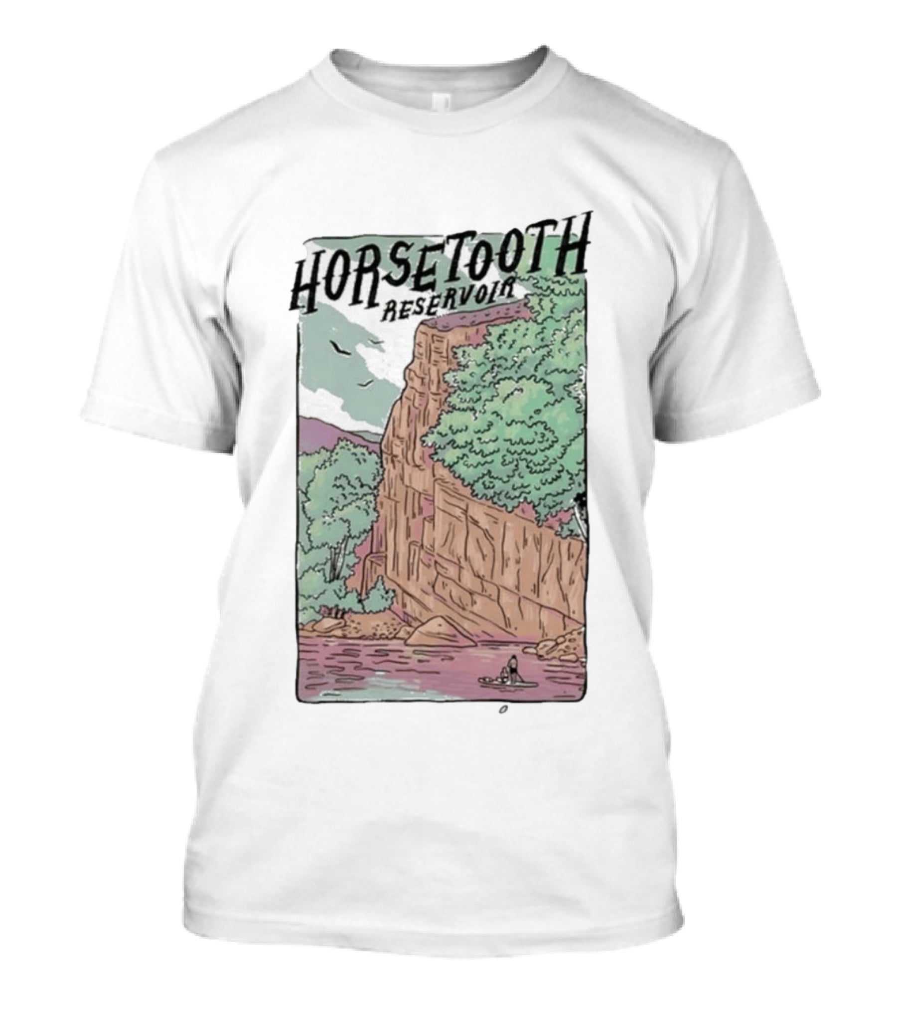 Horsetooth Reservoir Scenic Fort Collins CO T-Shirt