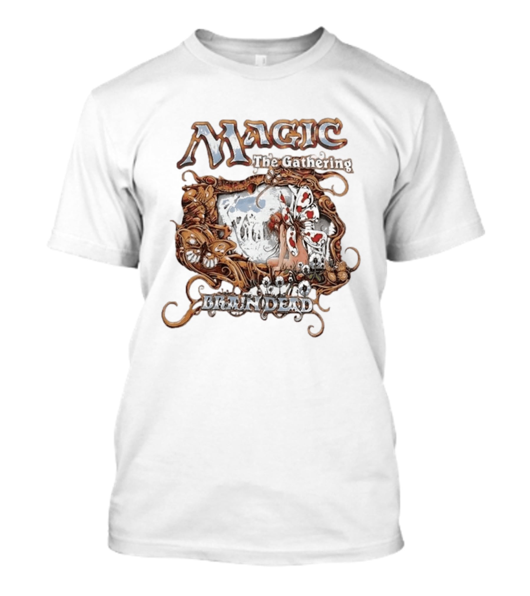 Magic The Gathering Brain Dead Butterfly Forest T-Shirt