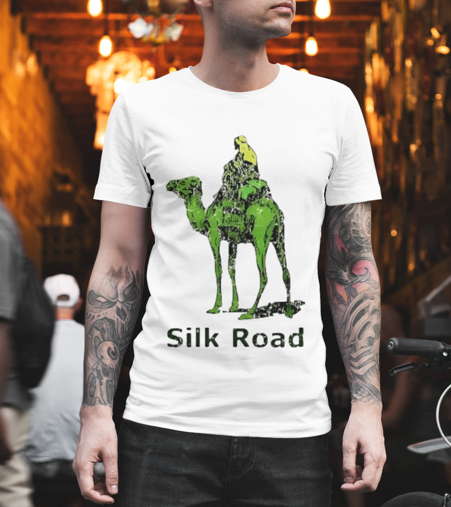 Silk Road Anonymous Marketplace Camel Dark Web T-Shirt