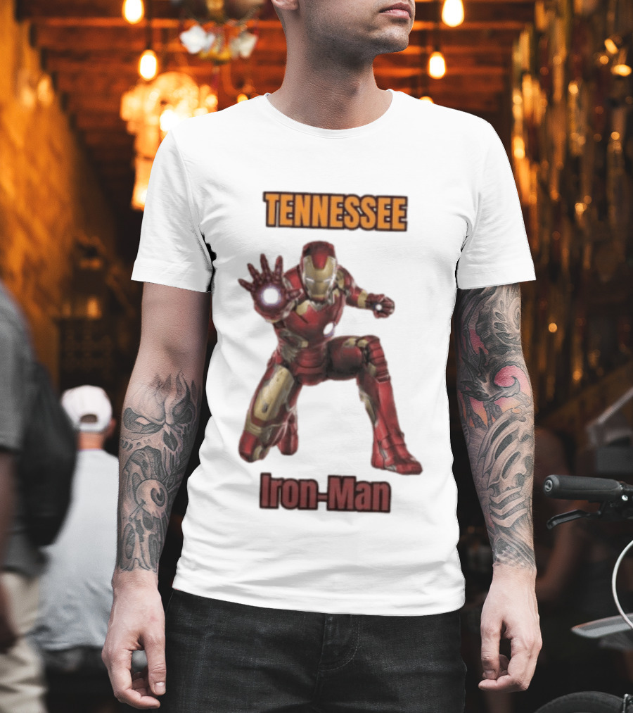 Tennessee Iron Man SEC Superheroes Vols T-Shirt