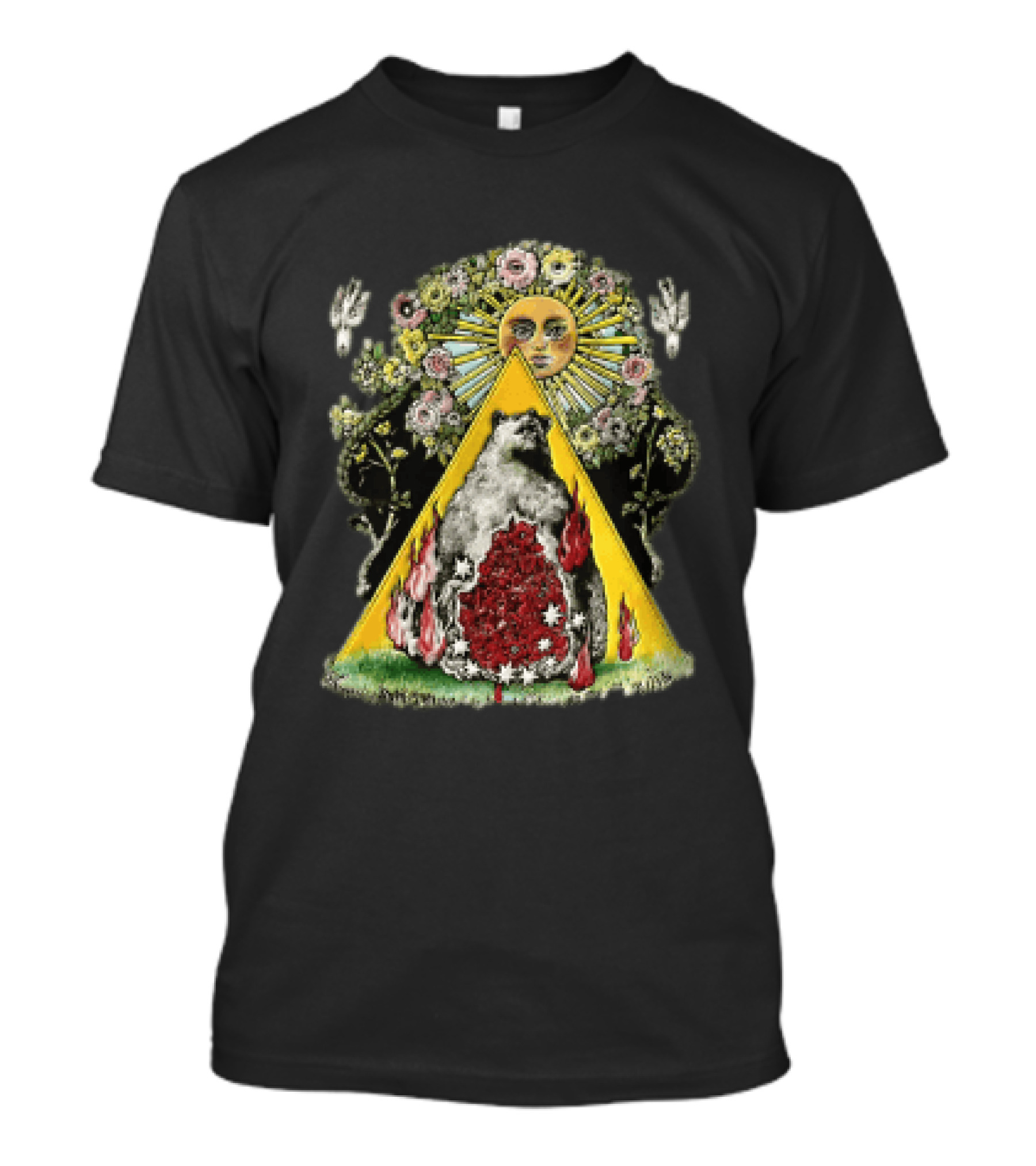 Midsommar Bear Floral Sun A24 Film Symbolism For Fans Movie T-Shirt