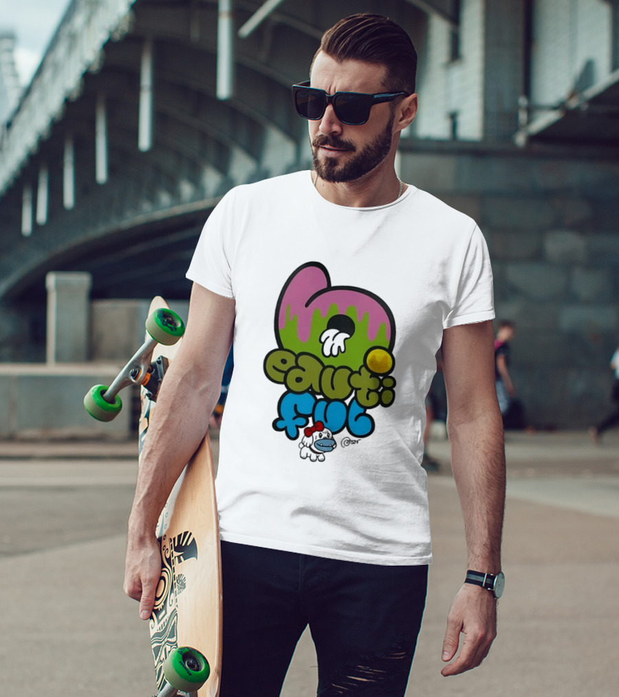Beautiful Graffiti Melting Popsicle Drip T-Shirt