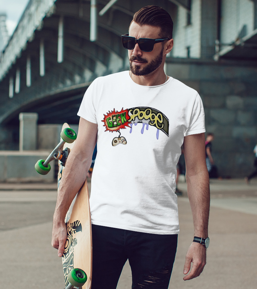 Geek Spooge Video Game Controller T-Shirt