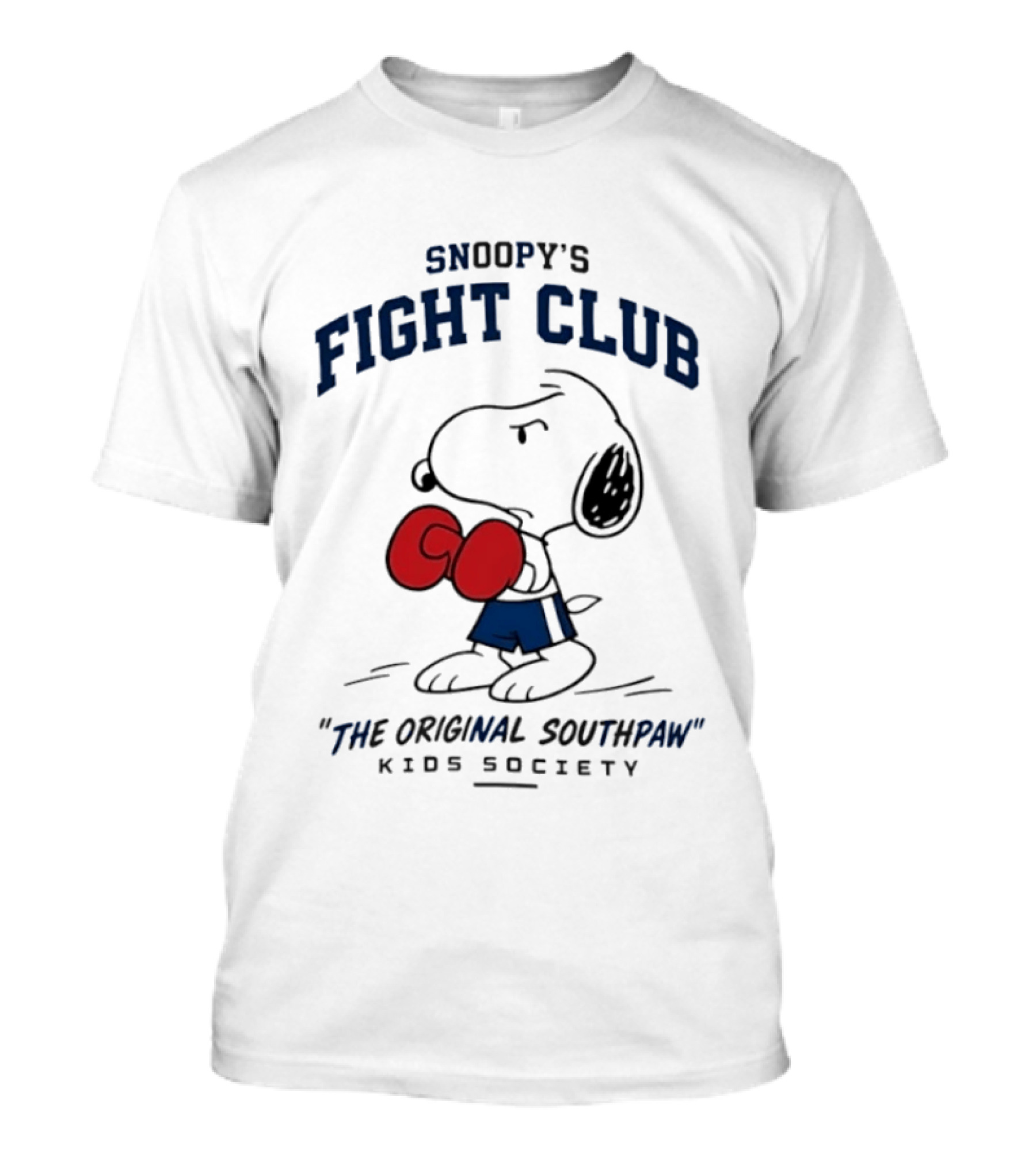 Snoopy's Fight Club Kids Society The Original Southpaw T-Shirt