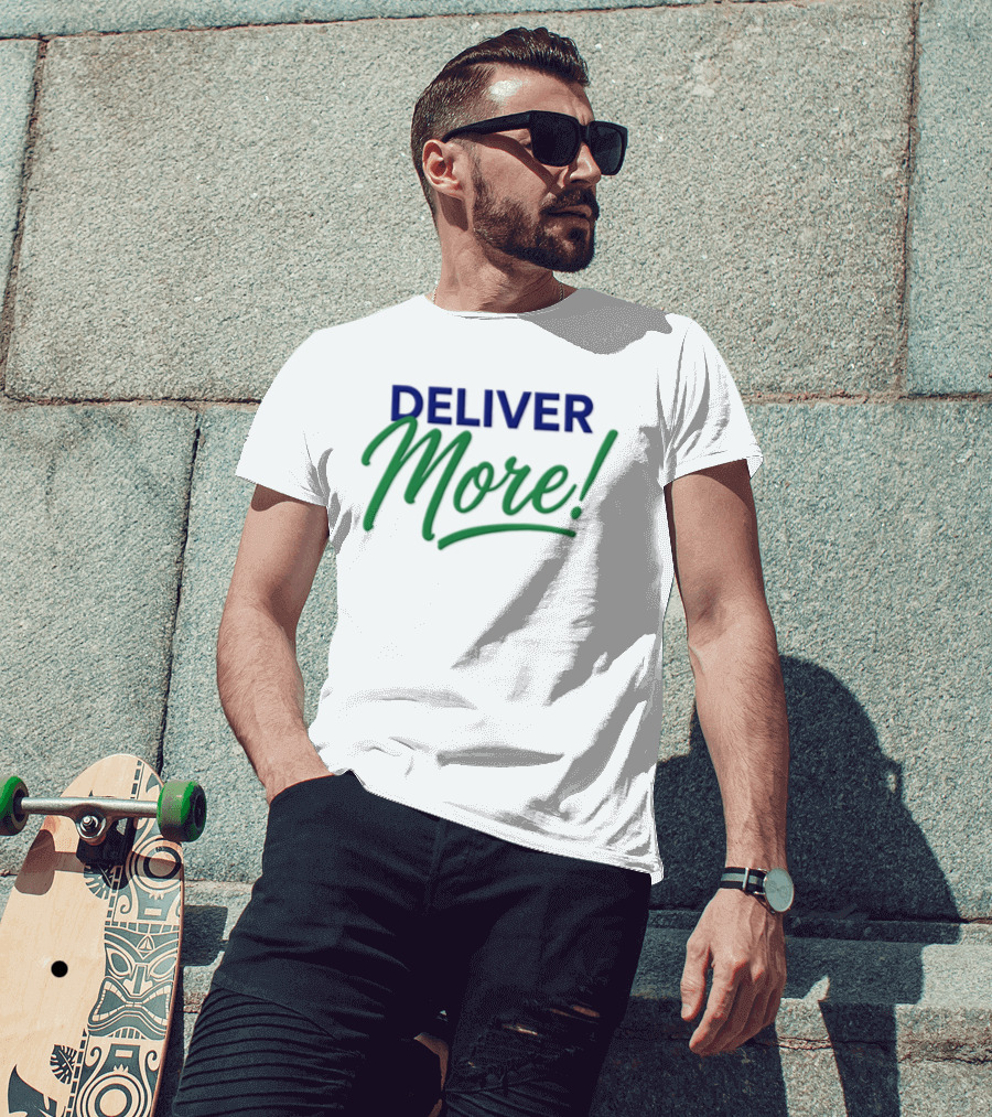 Deliver More Meals On Wheels Campaign T-Shirt