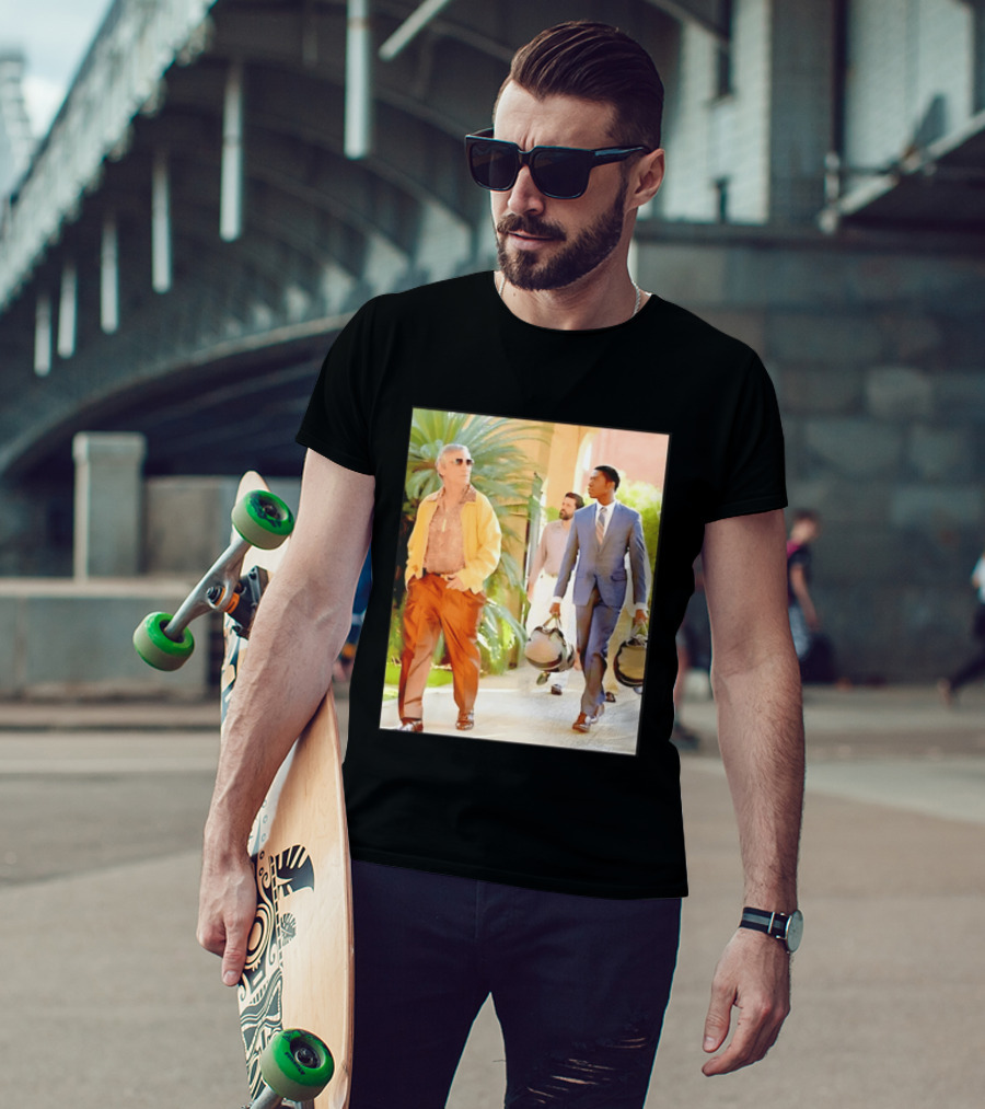 Snowfall TV Series Characters Franklin Saint Teddy McDonald Fashion Outfits T-Shirt