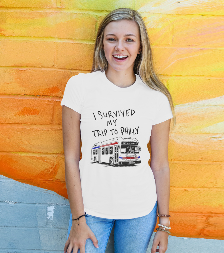 I Survived My Trip To Philly Bus Adventure T-Shirt