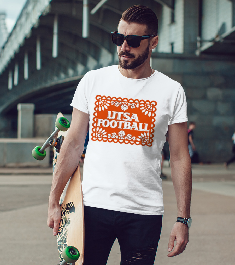 UTSA Football Papel Picado Roadrunners Team Spirit T-Shirt