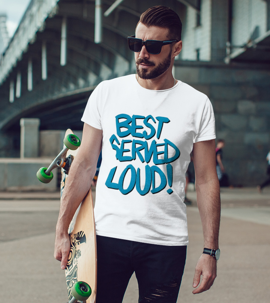 Jacksonville Jaguars Best Served Loud Enthusiast Gear T-Shirt