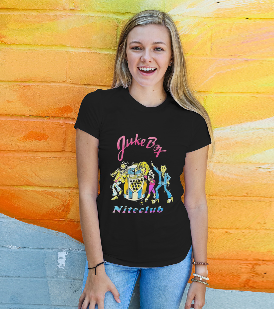 Juke Box Niteclub Retro Dance Party Vibes T-Shirt