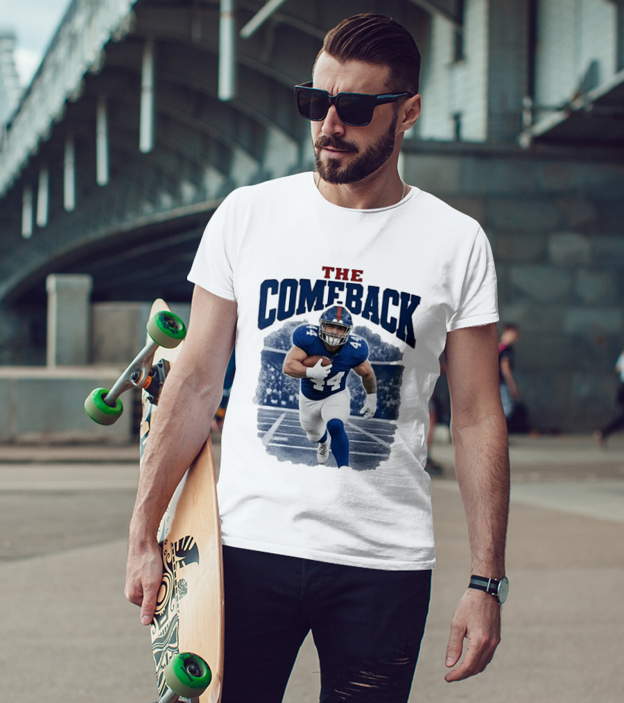 The Comeback Cam Skattebo Arizona State Sun Devils Football T-Shirt