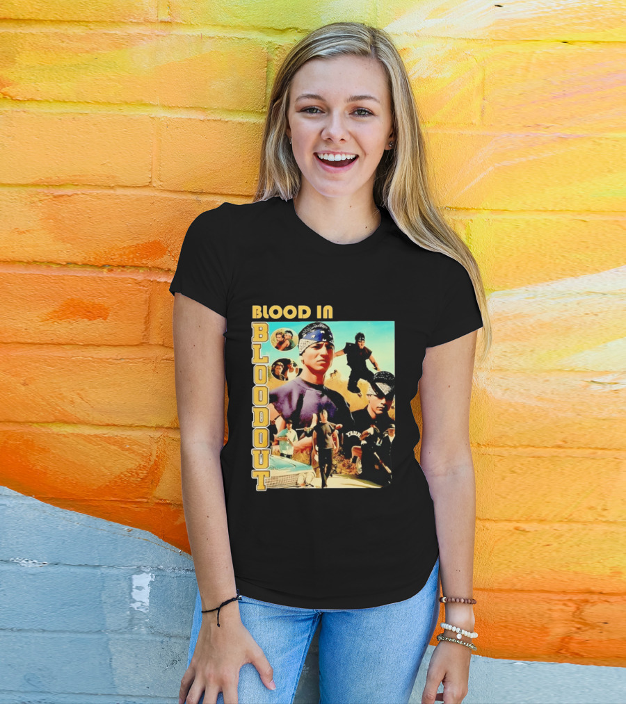Blood In Blood Out 90s Cult Classic Movie T-Shirt