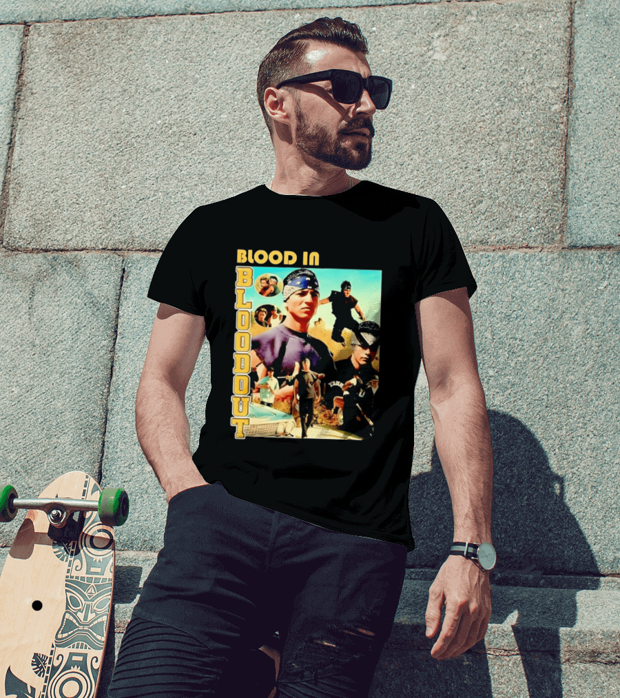 Blood In Blood Out 90s Cult Classic Movie T-Shirt