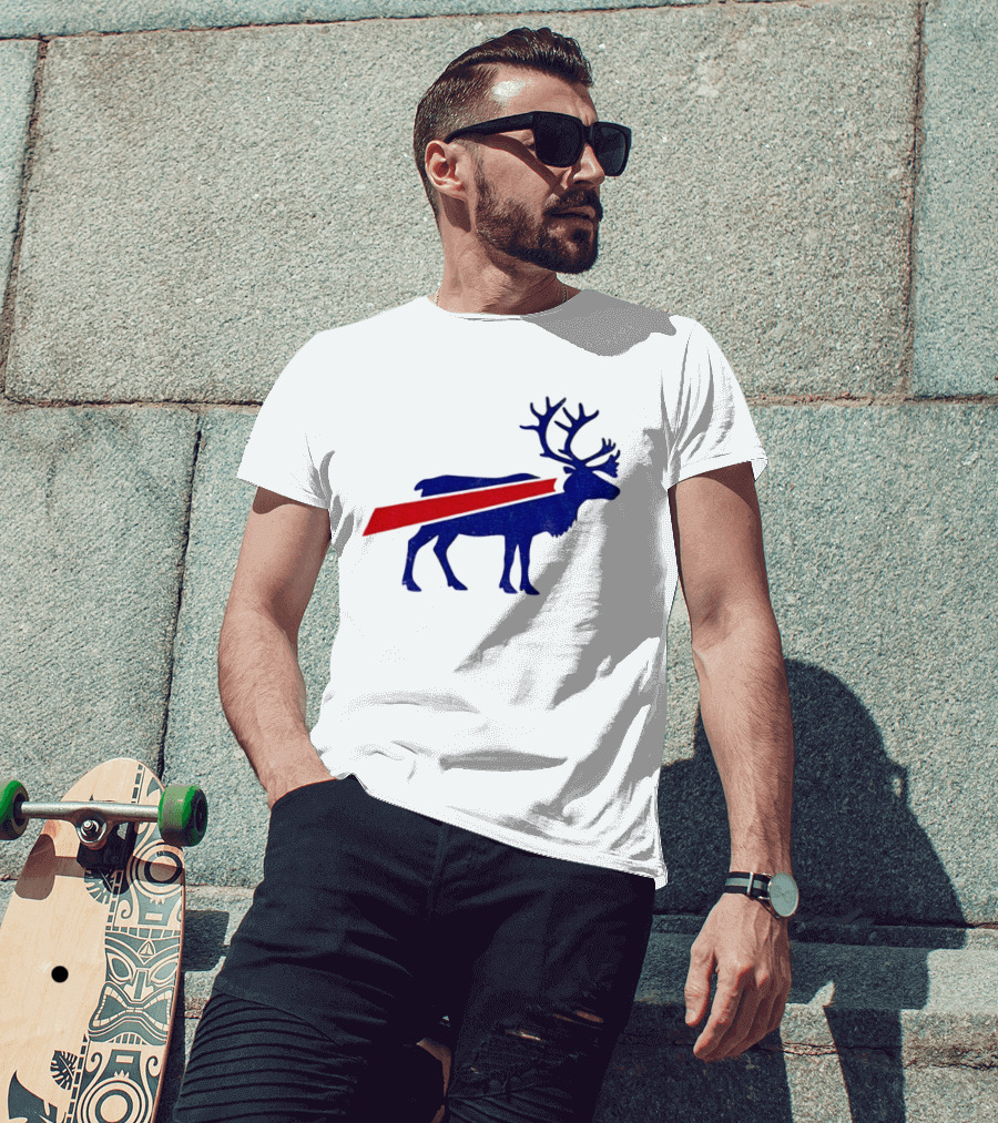 Buffalo Bills Reindeer Christmas Edition T-Shirt