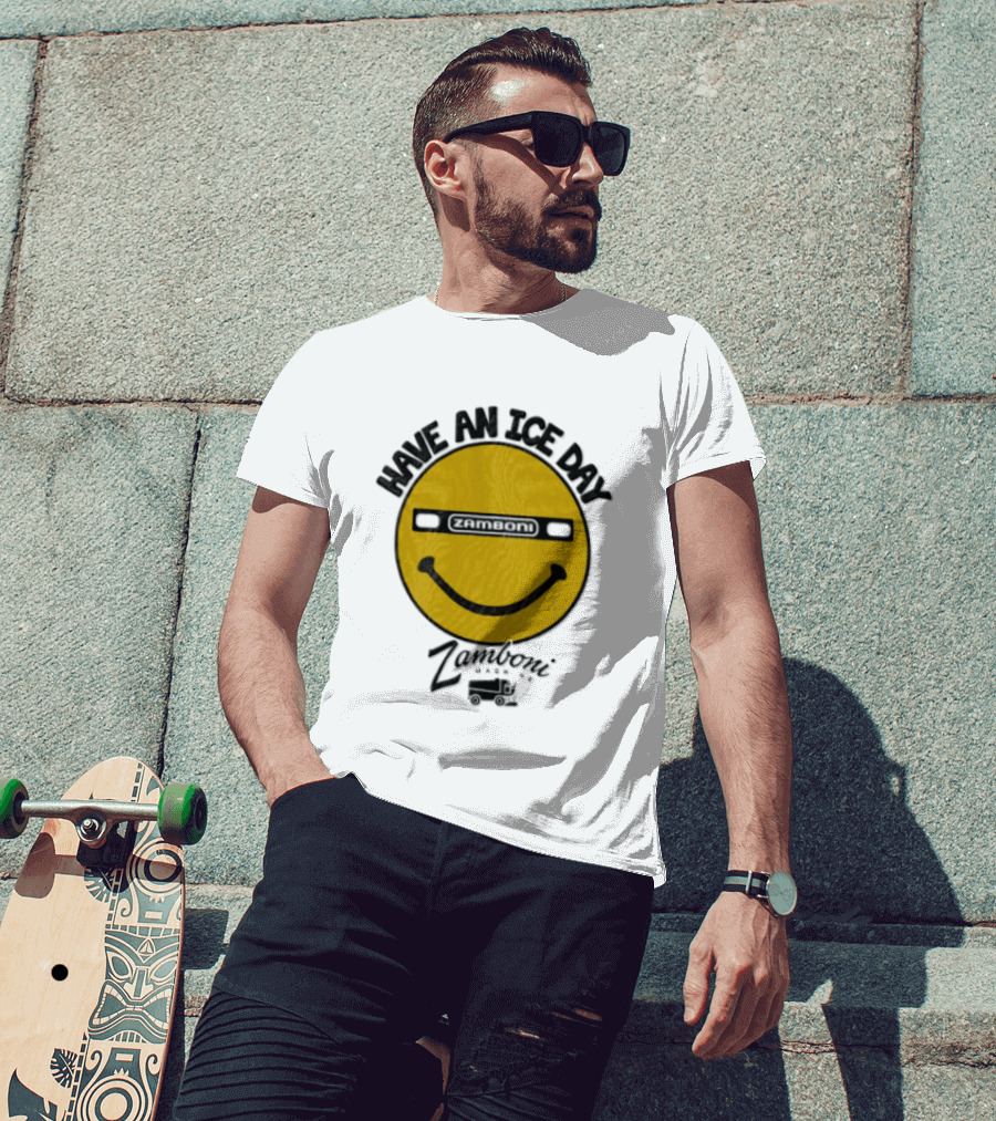 Have An Ice Day Smile Zamboni T-Shirt