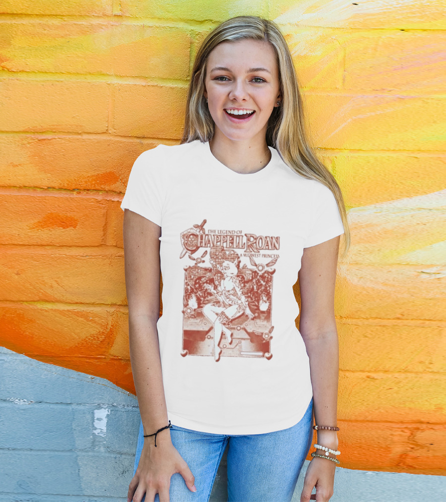 The Legend Of Chappell Roan A Midwest Princess Fantasy Adventure Aesthetic T-Shirt