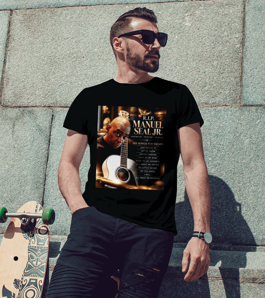 R.I.P. Manuel Seal Jr. Songwriter For Xscape Hits 1960 2026 T-Shirt