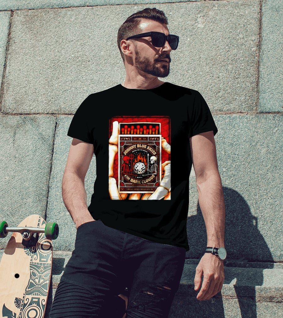 Johnny Blue Skies & The Dark Clouds Mutiny For The Masses Mobile Center Kansas City Sept 26 2026 T-Shirt