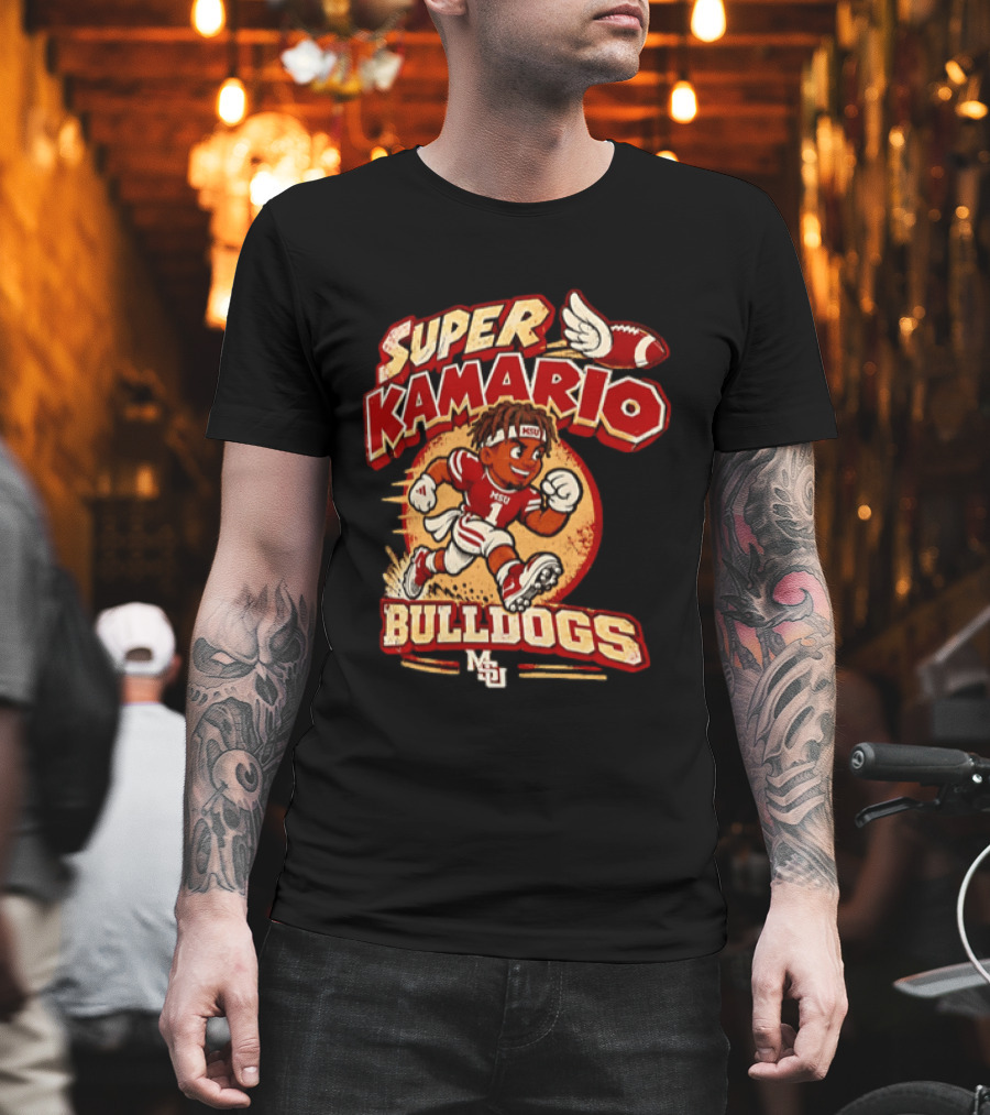Super Kamario Mississippi State Bulldogs MSU T-Shirt