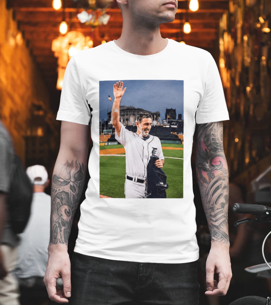 Justin Verlander Detroit Tigers Baseball Farewell Game T-Shirt