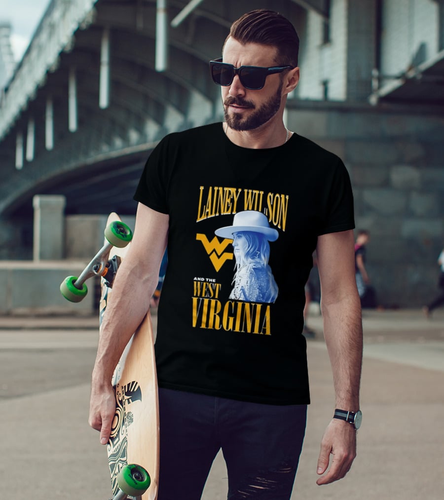 Lainey Wilson West Virginia Mountaineers Fan T-Shirt