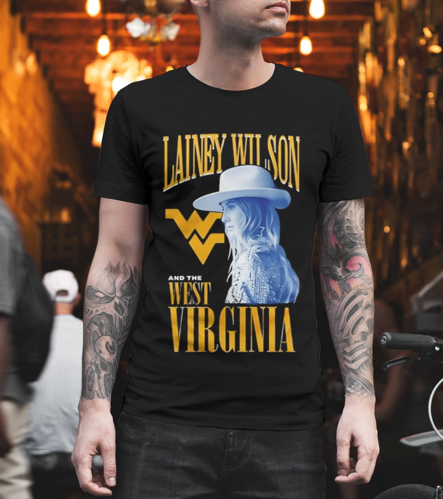 Lainey Wilson West Virginia Mountaineers Fan T-Shirt