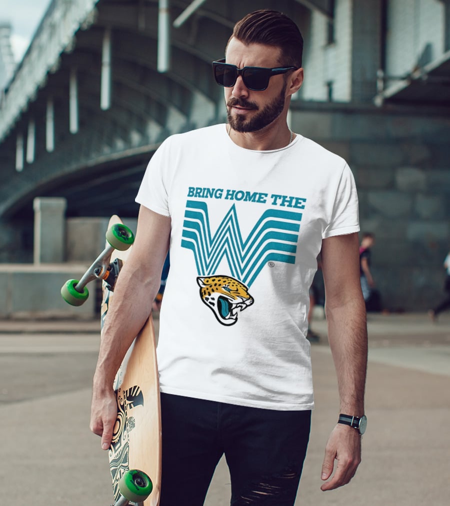 Bring Home The W Jaguars Win Free Whataburger T-Shirt