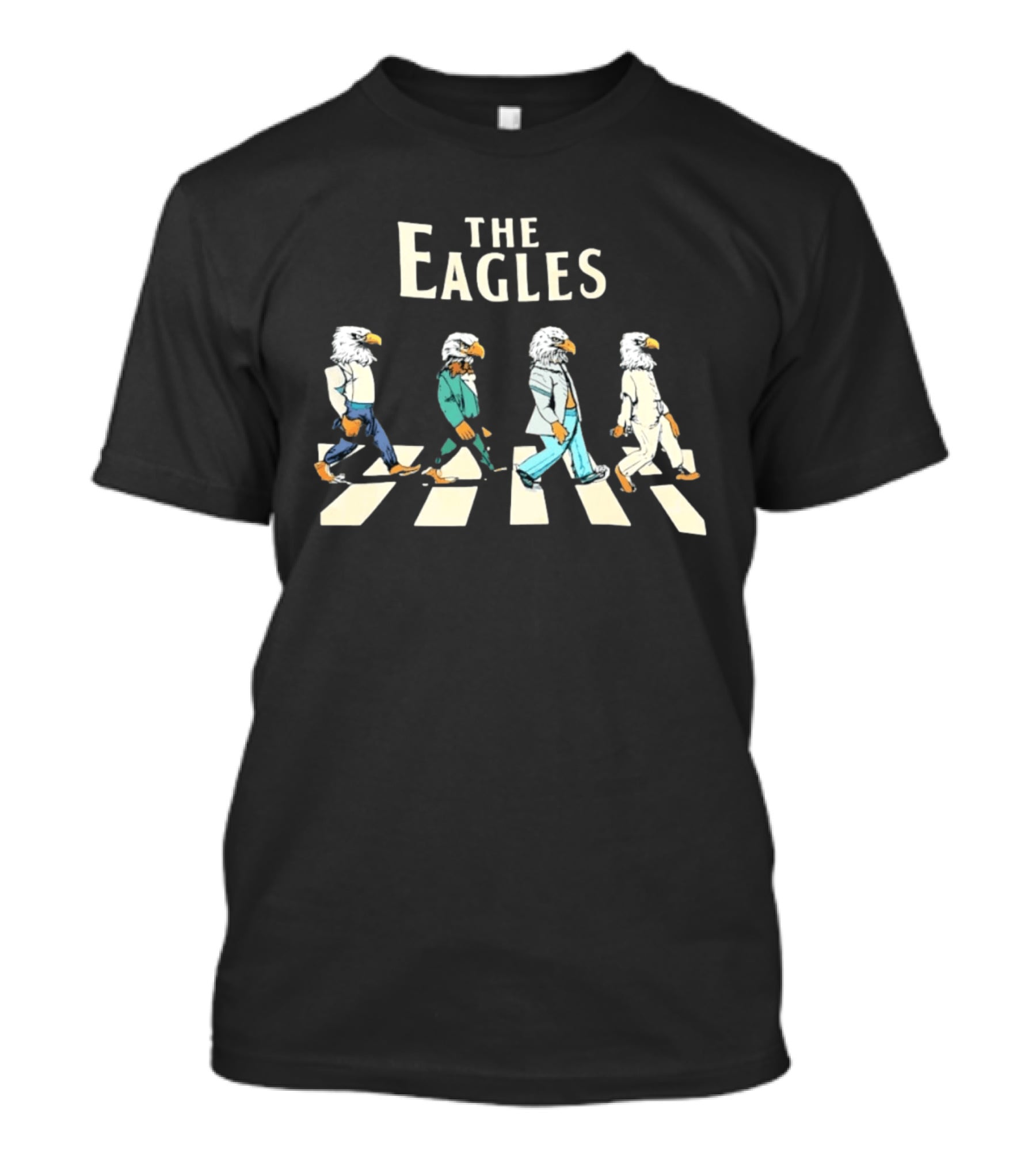 Philadelphia Eagles The Eagles Abbey Road Classic Rock T-Shirt