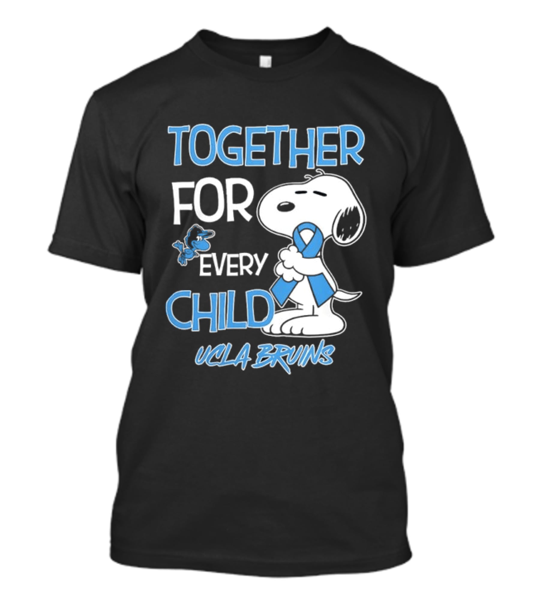 TOGETHER FOR EVERY CHILD Snoopy UCLA Bruins T-Shirt