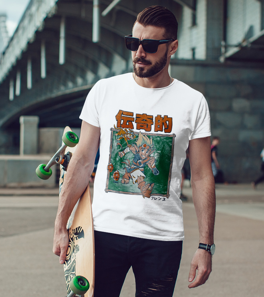 Legendary Adventure Jak And Daxter Jungle Run Orange Eggs T-Shirt