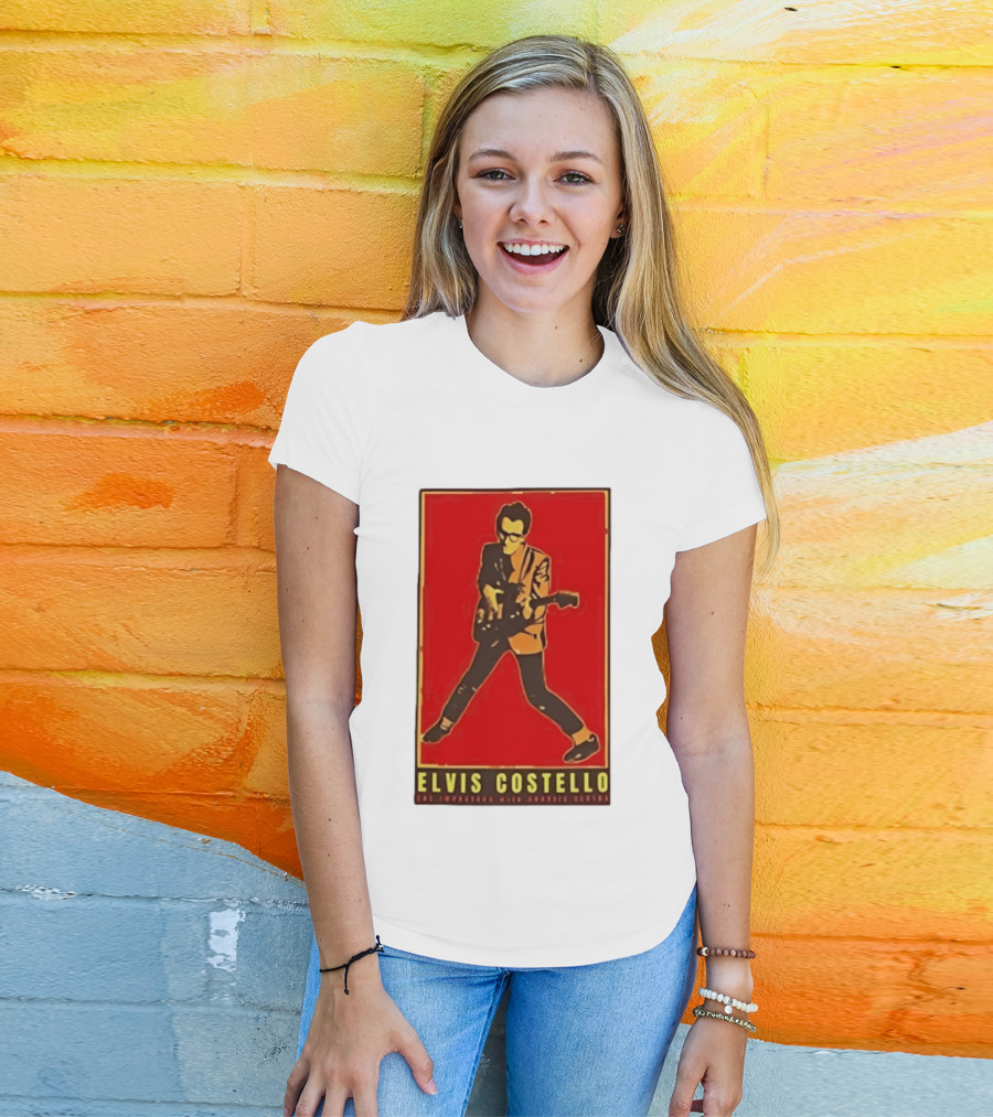 Elvis Costello And The Im S With Charlie Sexton Vintage Music T-Shirt