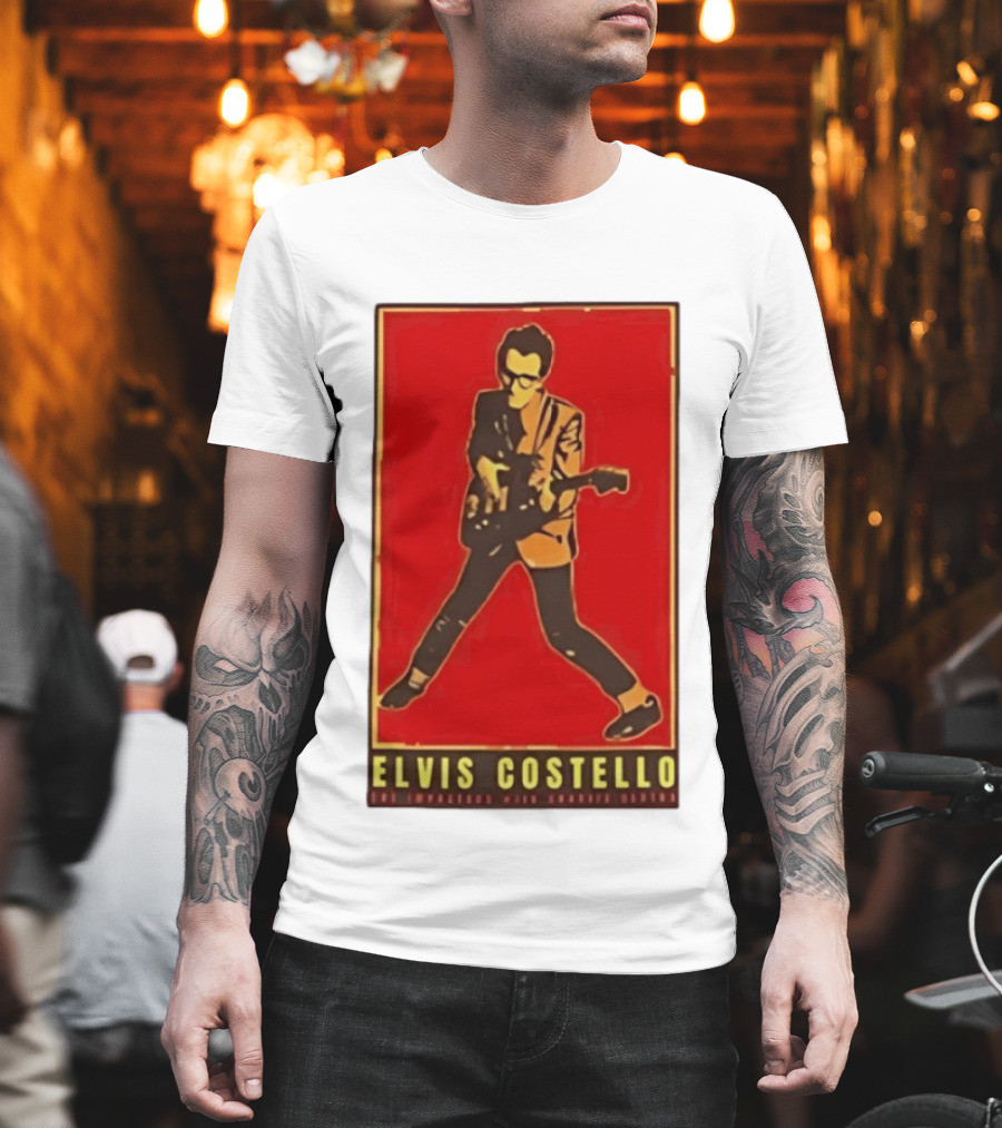 Elvis Costello And The Im S With Charlie Sexton Vintage Music T-Shirt