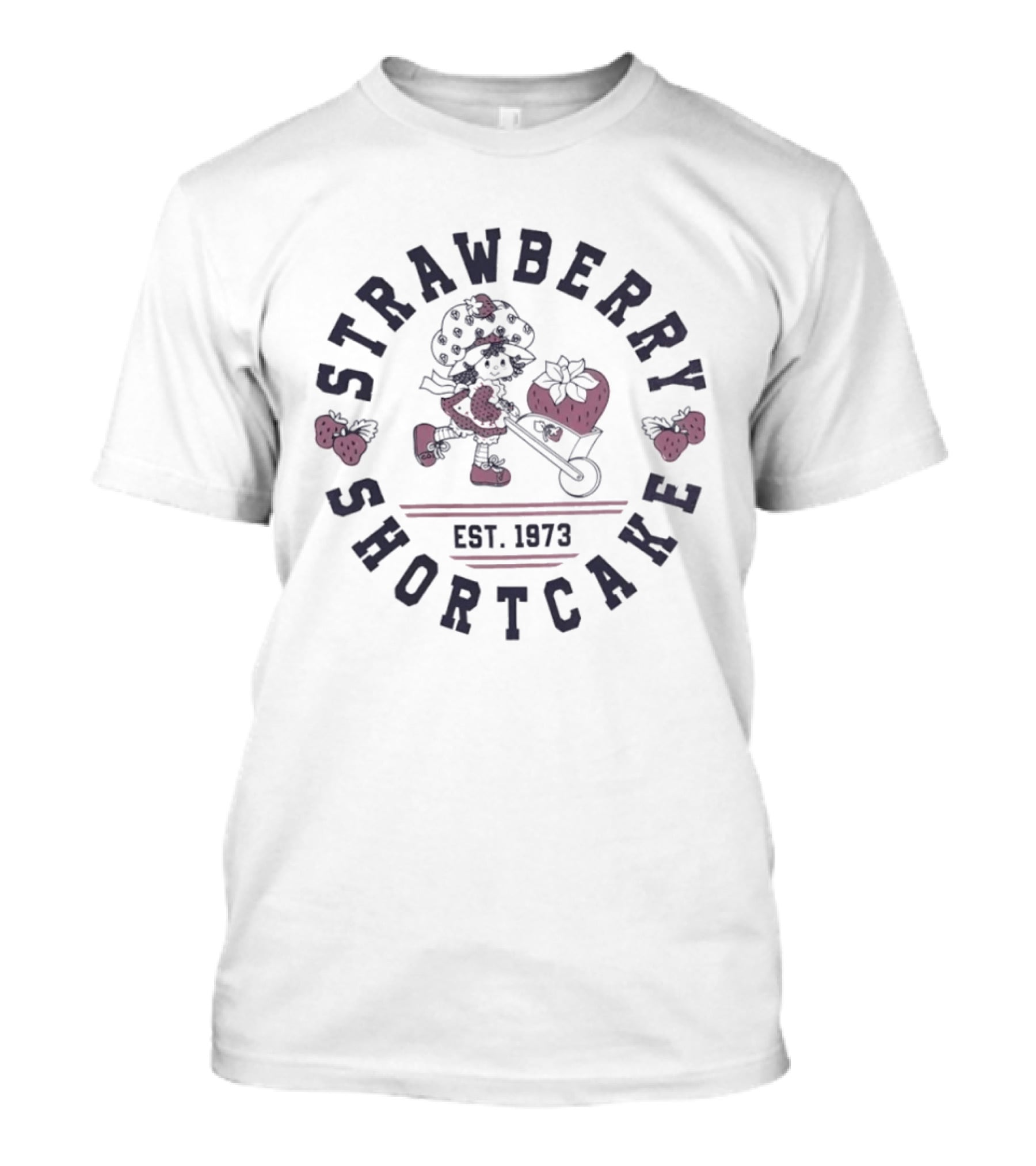 Strawberry Shortcake Est 1973 Vintage Nostalgia With Classic Character And Berries T-Shirt