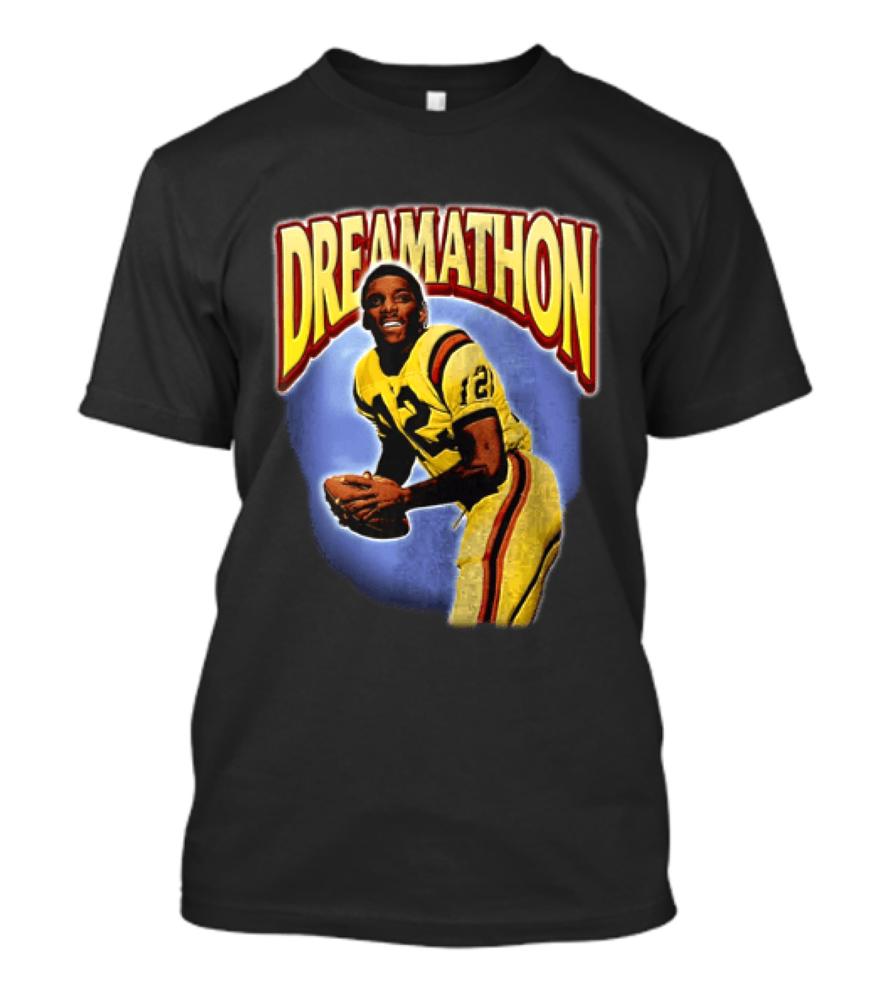 Doug Williams Dreamathon Black Knights 12 Throwing Football T-Shirt