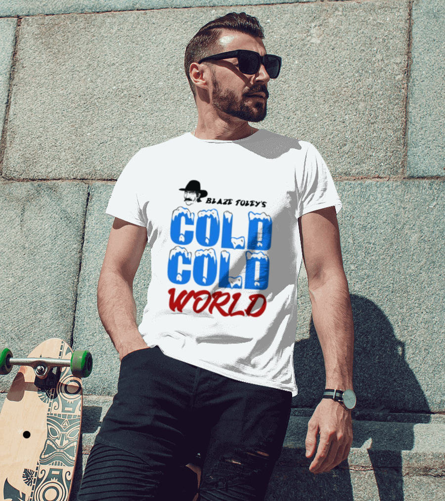 Blaze Foley's Cold Cold World Country Music T-Shirt