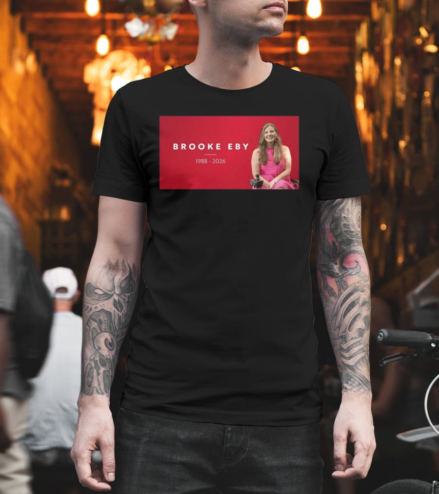 Brooke Eby 1988 2026 Memorial T-Shirt