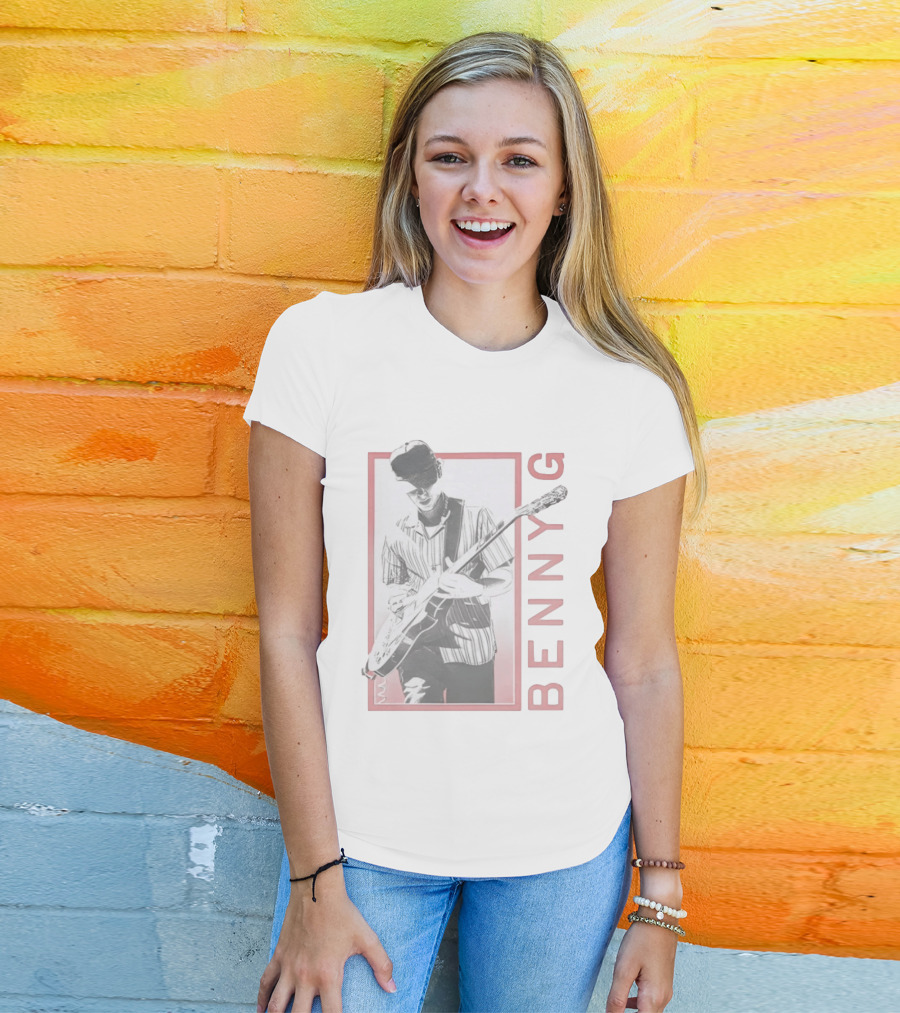 Benny G Guitarist Musician Player T-Shirt