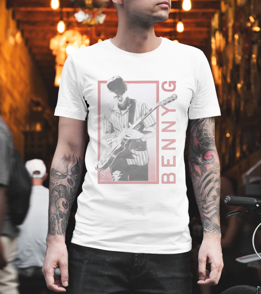 Benny G Guitarist Musician Player T-Shirt