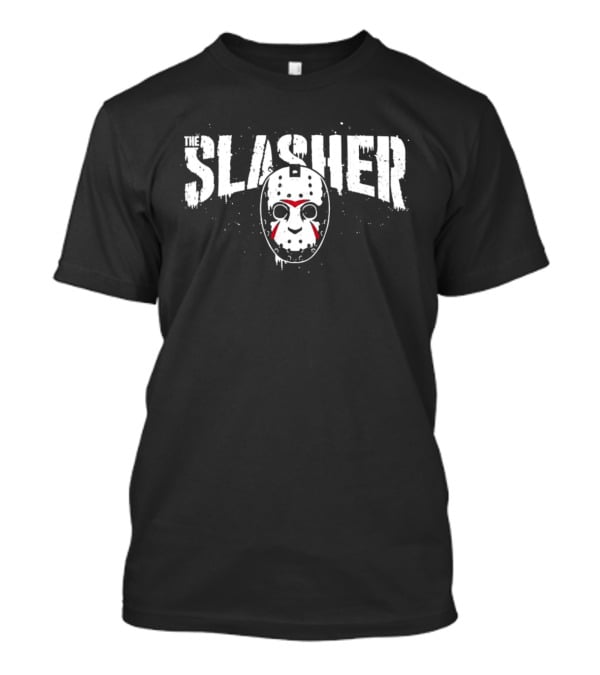 The Slasher Jason Voorhees Hockey Mask Friday The 13th T-Shirt