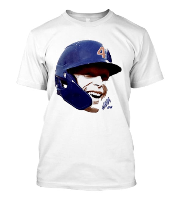 Pete Crow Armstrong Chicago Cubs Big Head Number 40 Baseball T-Shirt