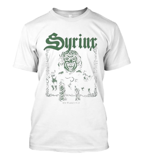 Syrinx The Master's Host Rush 2112 Prog Rock Vintage Mythical T-Shirt