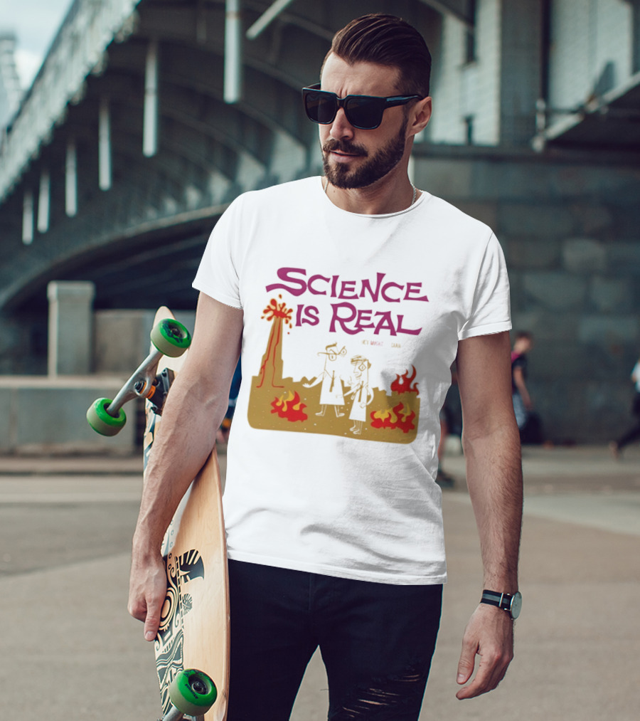 Science Is Real They Might Be Giants Alternative Rock T-Shirt