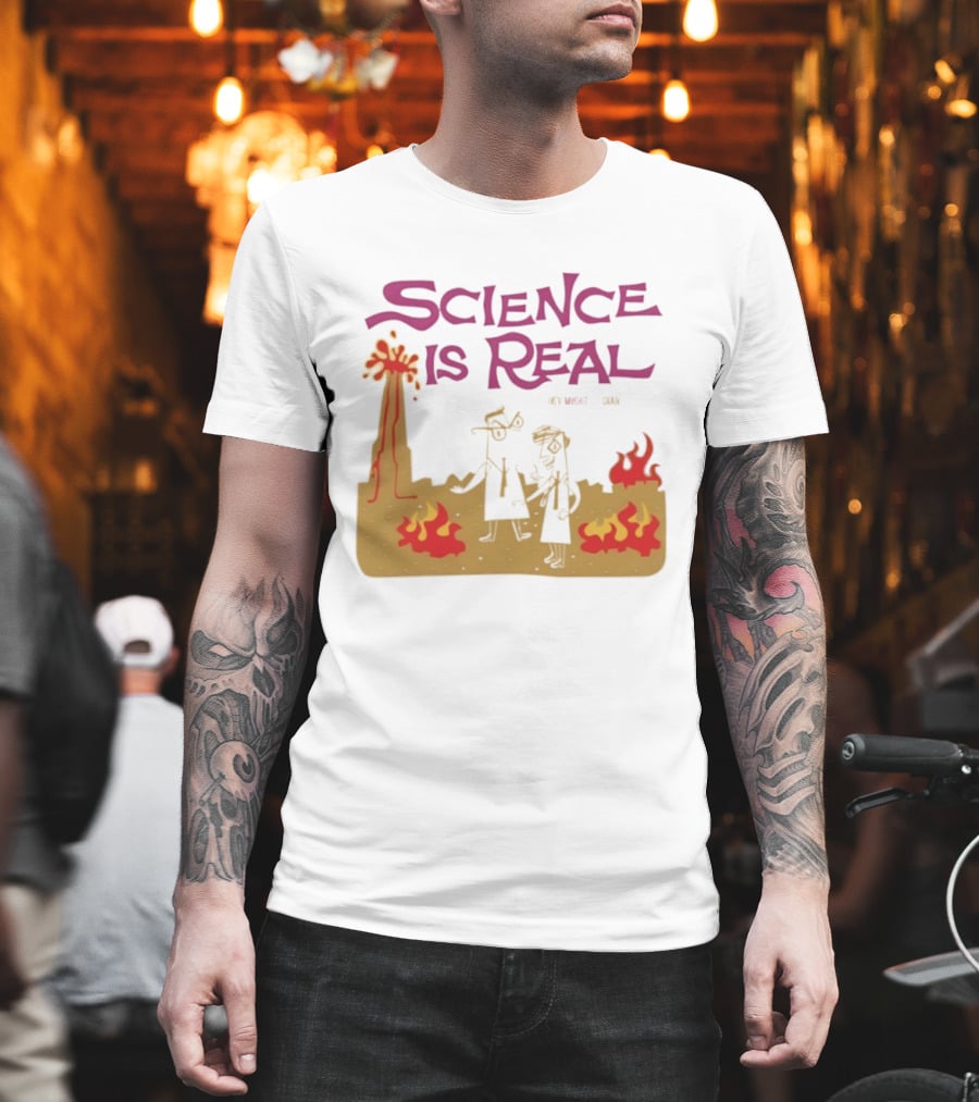 Science Is Real They Might Be Giants Alternative Rock T-Shirt