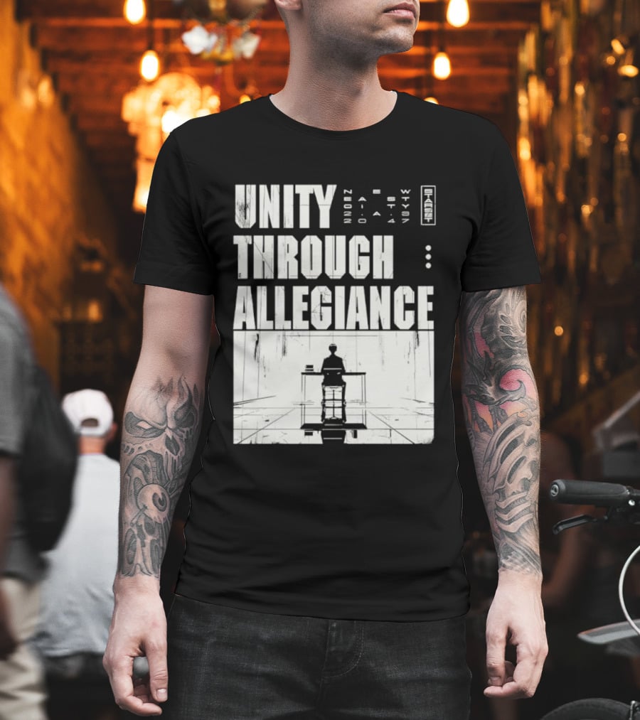Unity Through Allegiance Neon Starset AIO T-Shirt