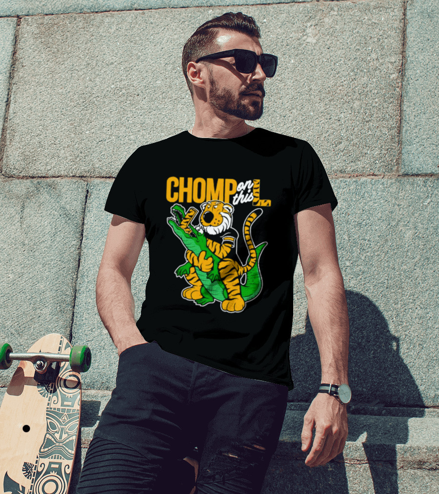 Chomp On This L Mizzou Tigers Beat Gators T-Shirt