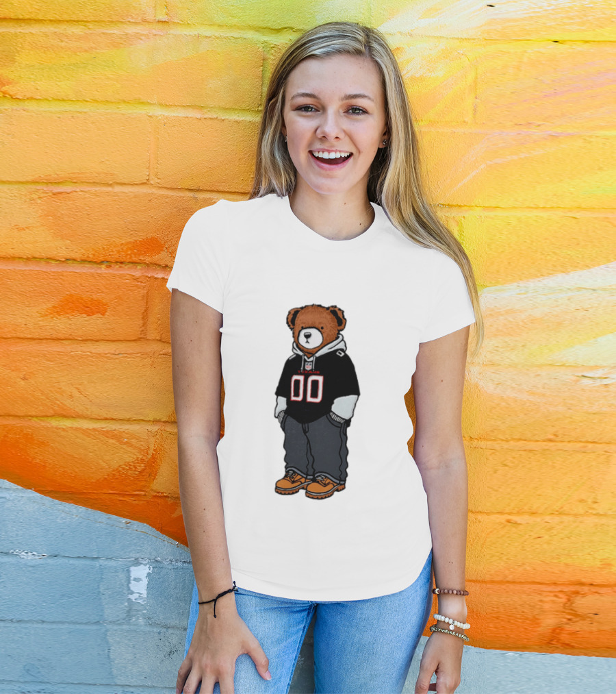 Pickles Bear 00 Jersey Houston Texans 2026 T-Shirt