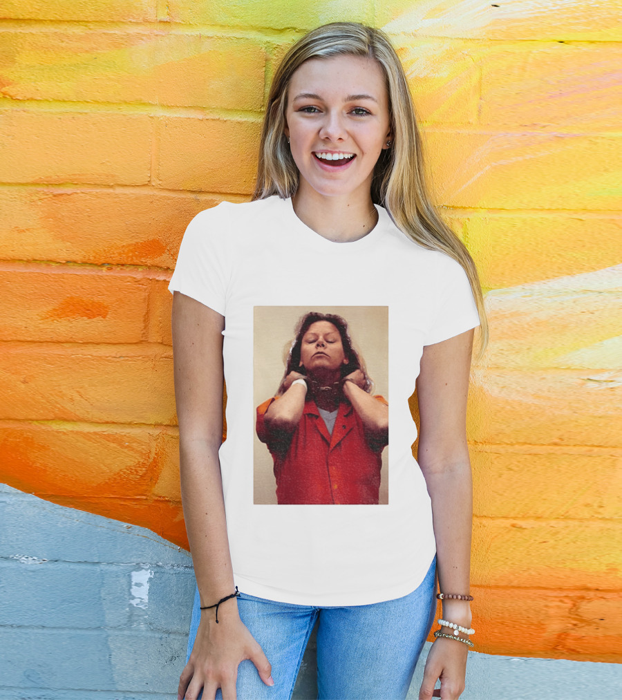Aileen Wuornos True Crime Iconic Orange Jumpsuit Political T-Shirt