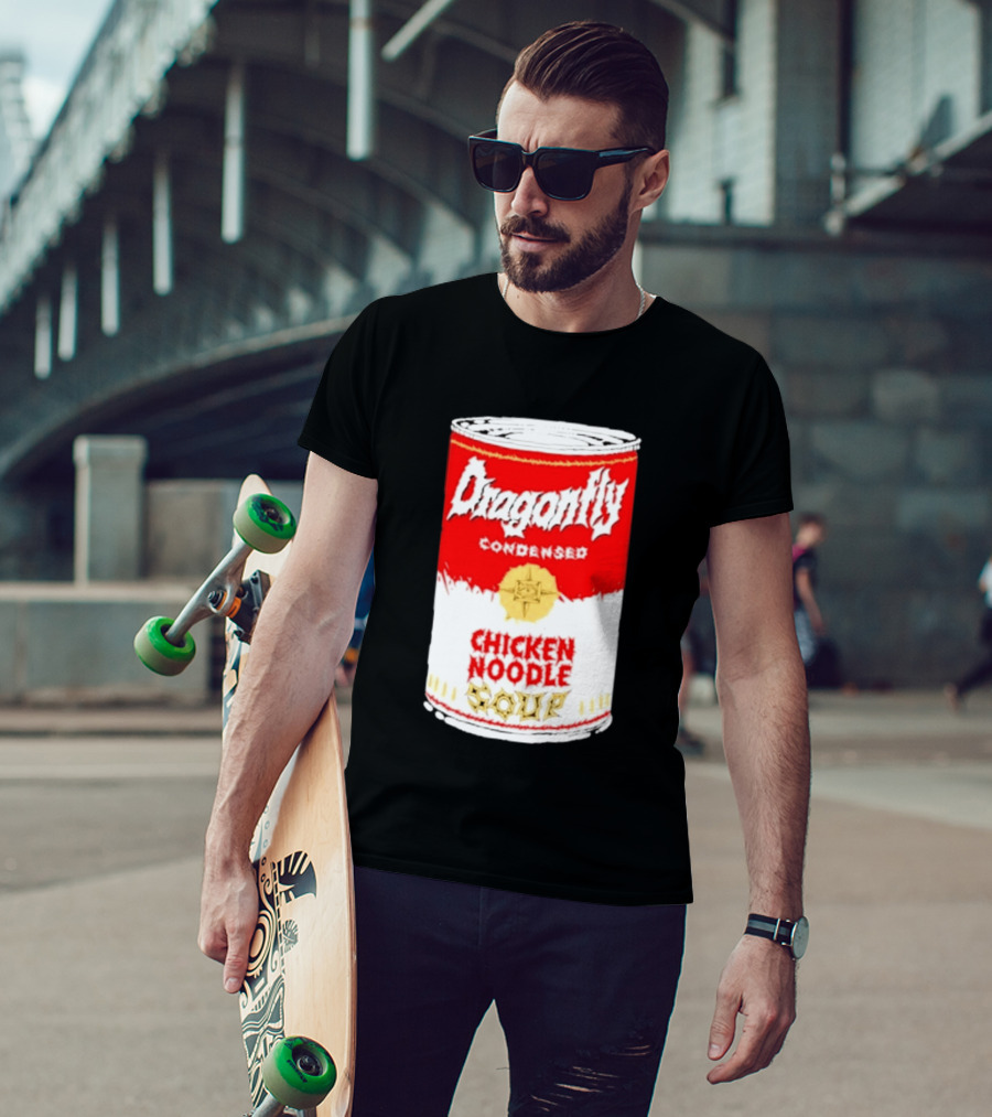 Dragonfly Condensed Chicken Noodle Soup T-Shirt
