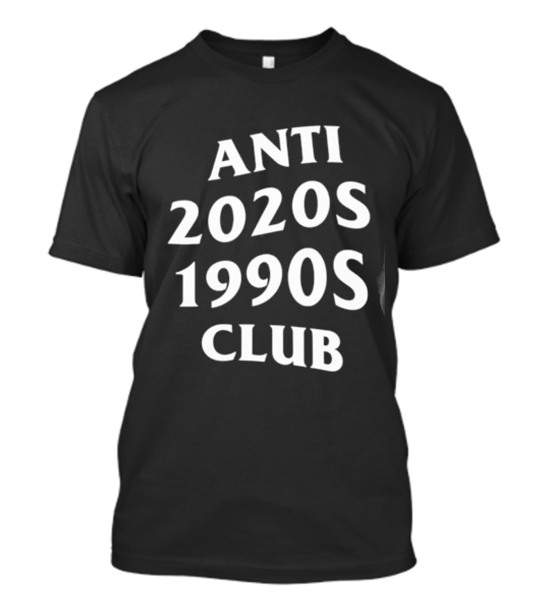 Anti 2020s 1990s Club Nostalgia Vintage Retro Vibes T-Shirt